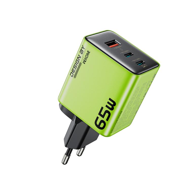 WK WP-U45 Keylour 65W Type-Cx2，USB GaN 充電器，歐規插頭，英規插頭