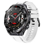 xDfind Black Buckle Sport Silicone Watch Band, For Huawei Watch Ultimate 2