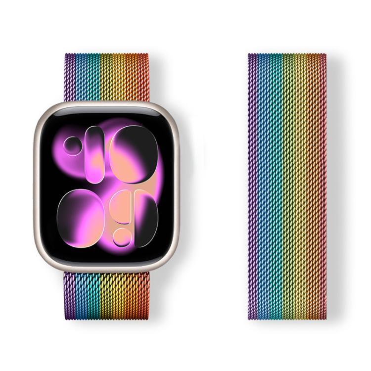 xDfind 米蘭磁環磁性不鏽鋼錶帶，適用於 Apple Watch 42 / 44 / 45 / 46 / 49mm，適用於 Apple Watch 38 / 40 / 41 / S11 42mm