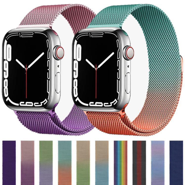 xDfind 米蘭磁環磁性不鏽鋼錶帶，適用於 Apple Watch 42 / 44 / 45 / 46 / 49mm，適用於 Apple Watch 38 / 40 / 41 / S11 42mm