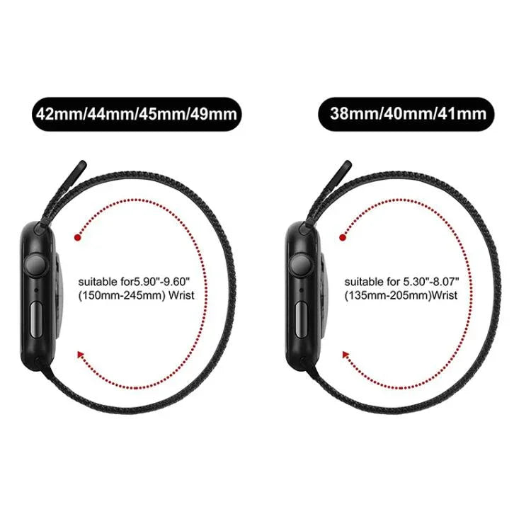 xDfind 米蘭磁環磁性不鏽鋼錶帶，適用於 Apple Watch 42 / 44 / 45 / 46 / 49mm，適用於 Apple Watch 38 / 40 / 41 / S11 42mm