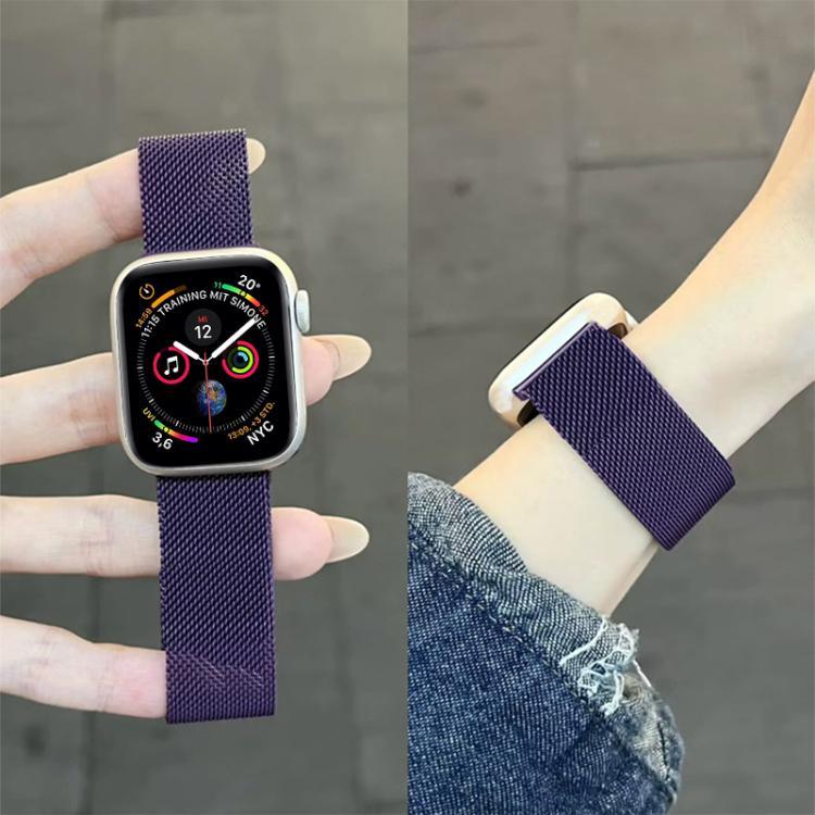 xDfind 米蘭磁環磁性不鏽鋼錶帶，適用於 Apple Watch 42 / 44 / 45 / 46 / 49mm，適用於 Apple Watch 38 / 40 / 41 / S11 42mm