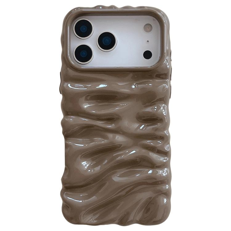 奶油紋理電鍍TPU全包覆手機殼，適用於iPhone 17 Pro Max、iPhone 17 Pro