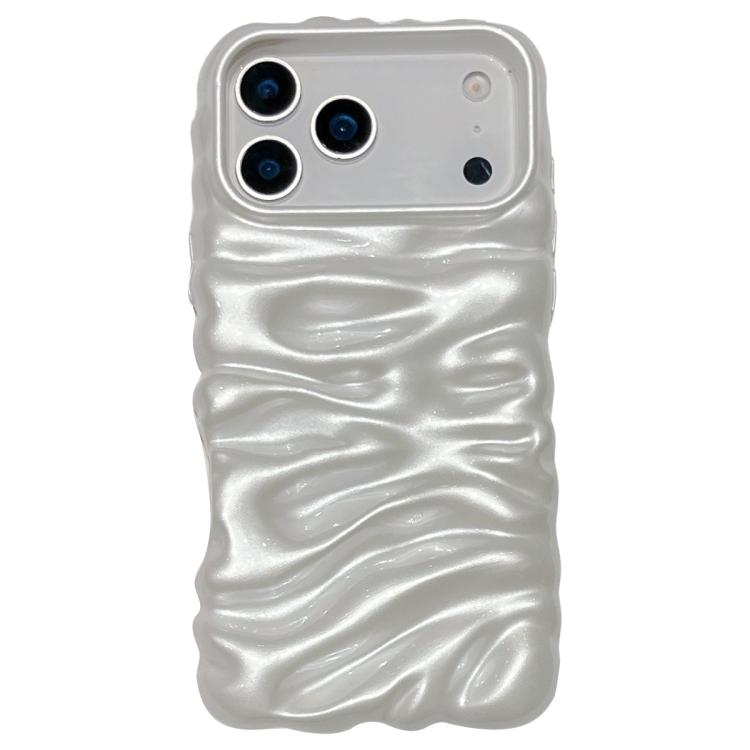奶油紋理電鍍TPU全包覆手機殼，適用於iPhone 17 Pro Max、iPhone 17 Pro