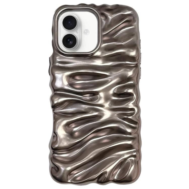 奶油質感電鍍TPU全包覆手機殼，適用於iPhone 17，適用於iPhone 16 Pro Max