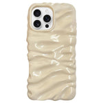 奶油質感電鍍TPU全包覆手機殼，適用於iPhone 17，適用於iPhone 16 Pro Max