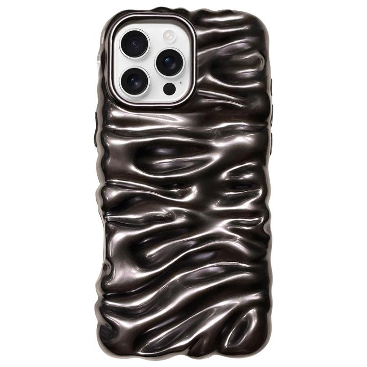 Cream Texture Electroplating TPU Full Coverage Phone Case, For iPhone 17 Pro Max, For iPhone 17 Pro, For iPhone 17, For iPhone 16 Pro Max, For iPhone 16 Pro