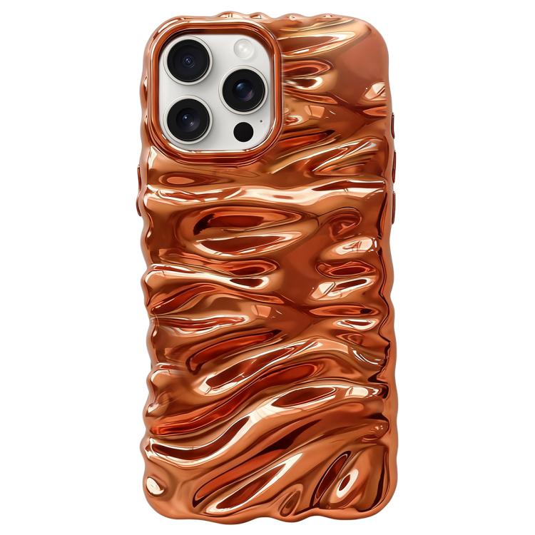 Cream Texture Electroplating TPU Full Coverage Phone Case, For iPhone 14 Pro Max, For iPhone 13