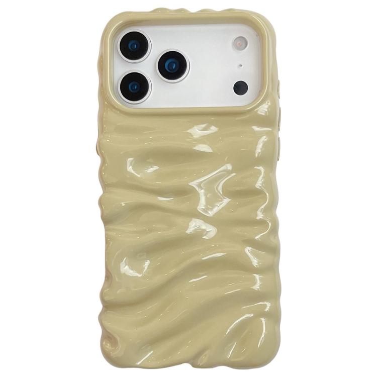 奶油質感電鍍TPU全包覆手機殼，適用於iPhone 17，適用於iPhone 16 Pro Max