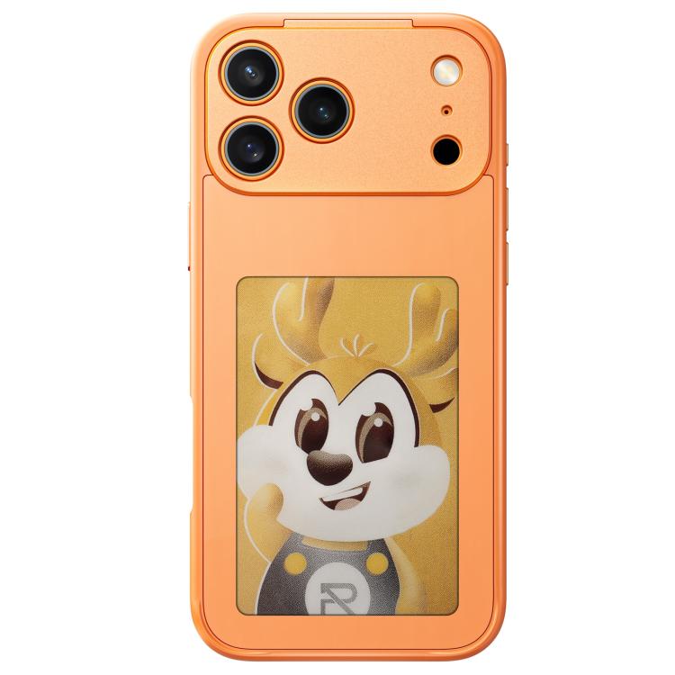 四色電子墨水螢幕NFC DIY手機殼，適用於iPhone 17 Pro Max，適用於iPhone 17 Pro