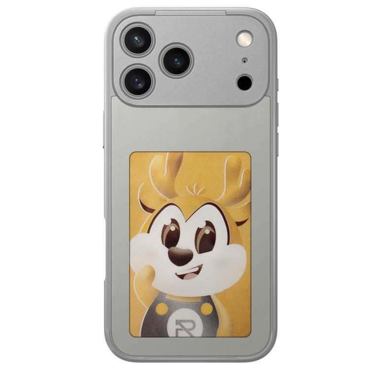 四色電子墨水螢幕NFC DIY手機殼，適用於iPhone 17 Pro Max，適用於iPhone 17 Pro