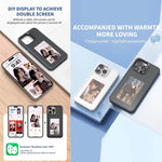 四色電子墨水螢幕NFC DIY手機殼，適用於iPhone 17 Pro Max，適用於iPhone 17 Pro