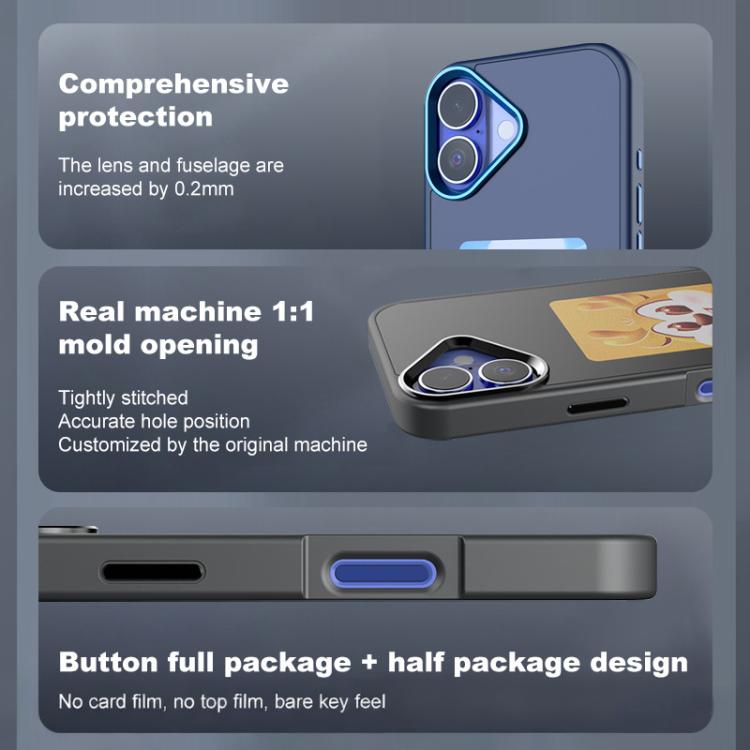 四色電子墨水螢幕NFC DIY手機殼，適用於iPhone 17 Pro Max，適用於iPhone 17 Pro