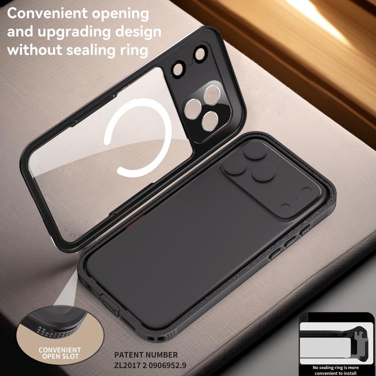RedPepper IP68 防水三重防護 MagSafe 手機殼，適用於 iPhone 17 Pro Max、iPhone 17 Pro、iPhone Air
