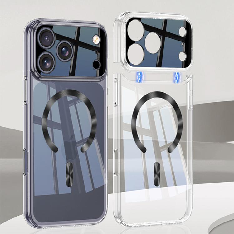 GKK幻影CD紋磁吸MagSafe透明手機殼，適用於iPhone 17 Pro Max，適用於iPhone 17 Pro
