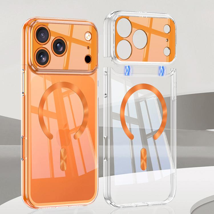 GKK幻影CD紋磁吸MagSafe透明手機殼，適用於iPhone 17 Pro Max，適用於iPhone 17 Pro