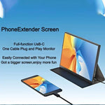 P105A01D 10.5 吋 IPS 便攜顯示器帶 HD / Type-C 擴展，美規插頭，10.5 吋