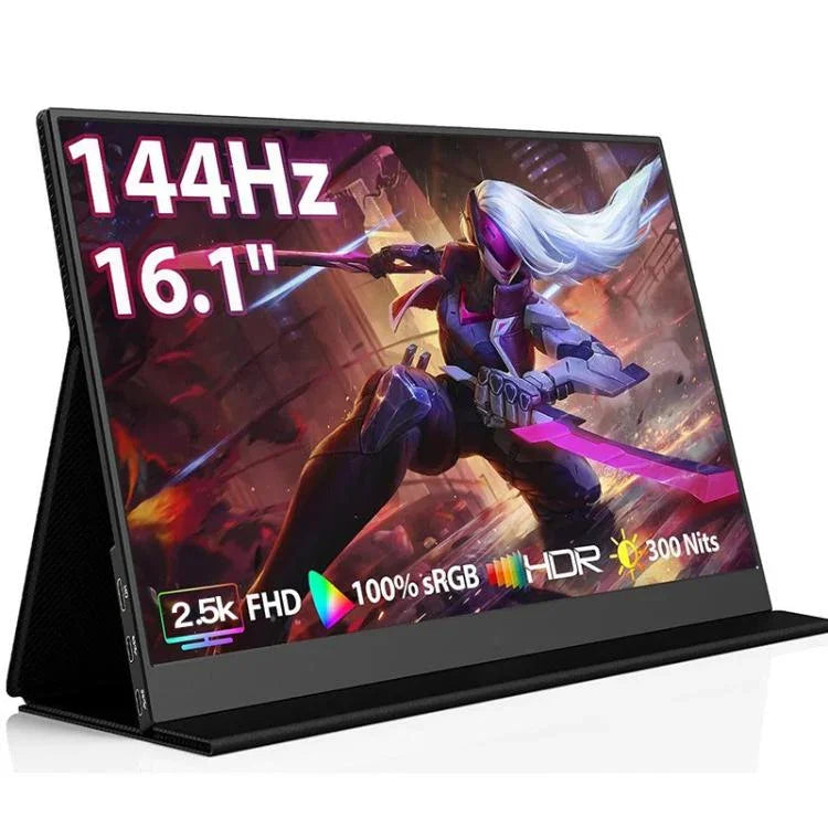 P161Q10G 16.1 吋 2.5K 144Hz 便攜顯示器擴充螢幕，16.1 吋 2.5K 144Hz