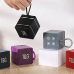 T&G TG687 魔方 TWS 低音炮便攜戶外無線藍牙喇叭，TG687