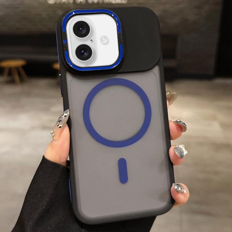皮膚觸感霧面金屬鏡頭支架MagSafe磁吸手機殼，適用於iPhone 17 Pro Max，適用於iPhone 17 Pro，適用於iPhone 17，適用於iPhone Air，適用於iPhone 16 Pro Max，適用於iPhone 16 Pro