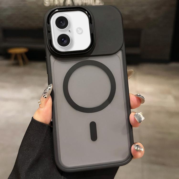 Skin Feel 霧面金屬鏡頭保護 MagSafe 磁吸手機殼，適用於 iPhone 16 Plus、iPhone 16、iPhone 15 Pro Max、iPhone 15 Pro、iPhone 15、iPhone 14