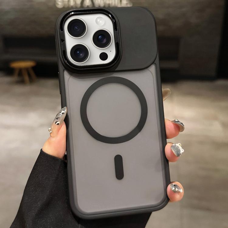 Skin Feel 霧面金屬鏡頭保護 MagSafe 磁吸手機殼，適用於 iPhone 16 Plus、iPhone 16、iPhone 15 Pro Max、iPhone 15 Pro、iPhone 15、iPhone 14