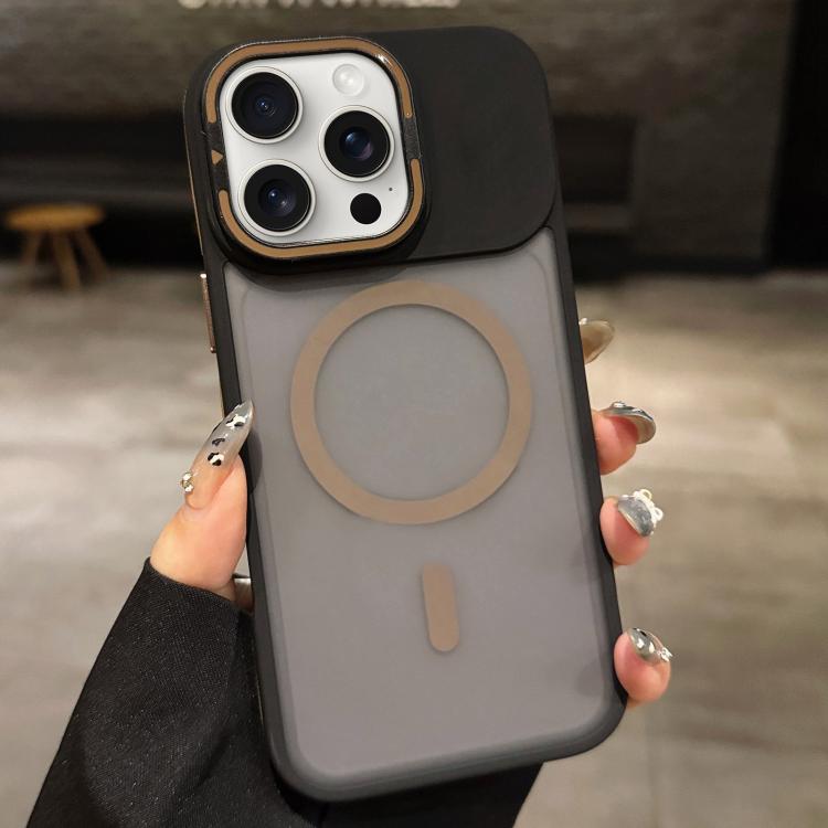 Skin Feel 霧面金屬鏡頭保護 MagSafe 磁吸手機殼，適用於 iPhone 16 Plus、iPhone 16、iPhone 15 Pro Max、iPhone 15 Pro、iPhone 15、iPhone 14