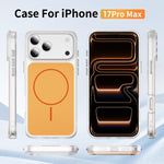 水晶霧面 Skin Feel 磁吸 MagSafe 手機殼，適用於 iPhone 17 Pro Max、iPhone 17 Pro、iPhone 17、iPhone Air