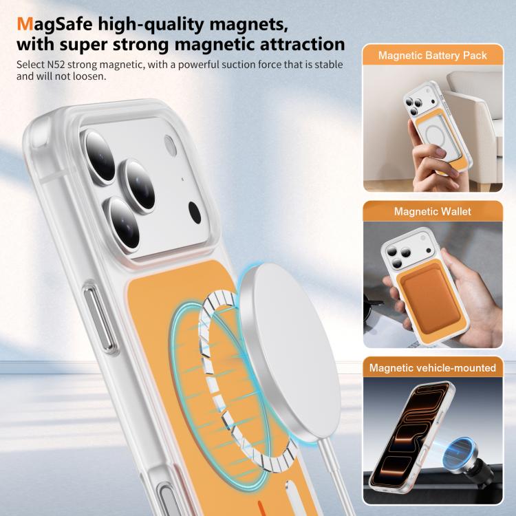 水晶霧面 Skin Feel 磁吸 MagSafe 手機殼，適用於 iPhone 17 Pro Max、iPhone 17 Pro、iPhone 17、iPhone Air
