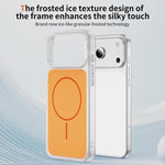 水晶霧面 Skin Feel 磁吸 MagSafe 手機殼，適用於 iPhone 17 Pro Max、iPhone 17 Pro、iPhone 17、iPhone Air