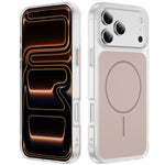 水晶霧面 Skin Feel 磁吸 MagSafe 手機殼，適用於 iPhone 17 Pro Max、iPhone 17 Pro、iPhone 17、iPhone Air
