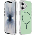 水晶霧面 Skin Feel 磁吸 MagSafe 手機殼，適用於 iPhone 17 Pro Max、iPhone 17 Pro、iPhone 17、iPhone Air