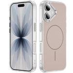 水晶霧面 Skin Feel 磁吸 MagSafe 手機殼，適用於 iPhone 17 Pro Max、iPhone 17 Pro、iPhone 17、iPhone Air