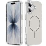 水晶霧面 Skin Feel 磁吸 MagSafe 手機殼，適用於 iPhone 17 Pro Max、iPhone 17 Pro、iPhone 17、iPhone Air
