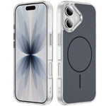 水晶霧面 Skin Feel 磁吸 MagSafe 手機殼，適用於 iPhone 17 Pro Max、iPhone 17 Pro、iPhone 17、iPhone Air