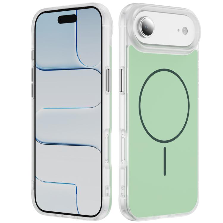 水晶霧面 Skin Feel 磁吸 MagSafe 手機殼，適用於 iPhone 17 Pro Max、iPhone 17 Pro、iPhone 17、iPhone Air
