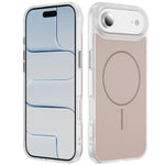 水晶霧面 Skin Feel 磁吸 MagSafe 手機殼，適用於 iPhone 17 Pro Max、iPhone 17 Pro、iPhone 17、iPhone Air
