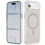 水晶霧面 Skin Feel 磁吸 MagSafe 手機殼，適用於 iPhone 17 Pro Max、iPhone 17 Pro、iPhone 17、iPhone Air