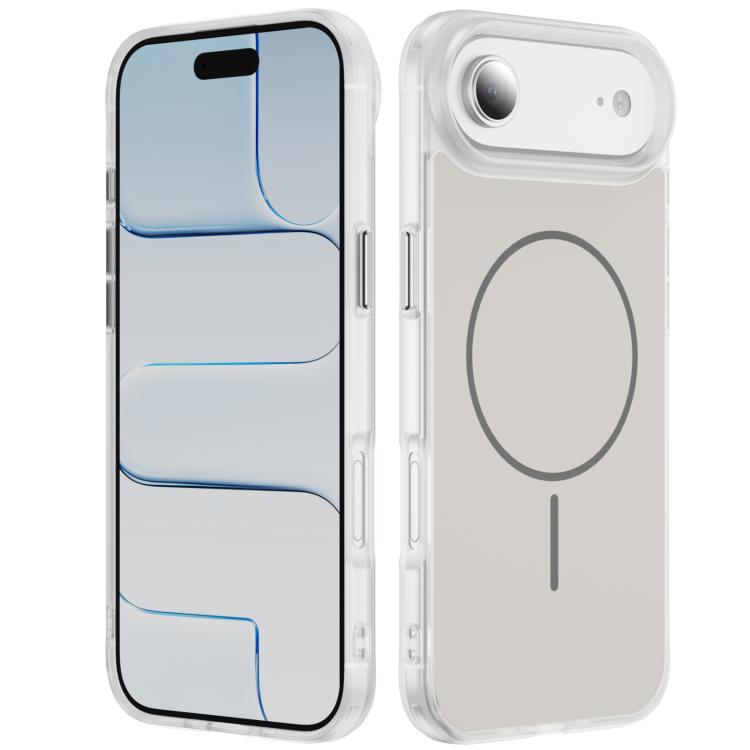 水晶霧面 Skin Feel 磁吸 MagSafe 手機殼，適用於 iPhone 17 Pro Max、iPhone 17 Pro、iPhone 17、iPhone Air