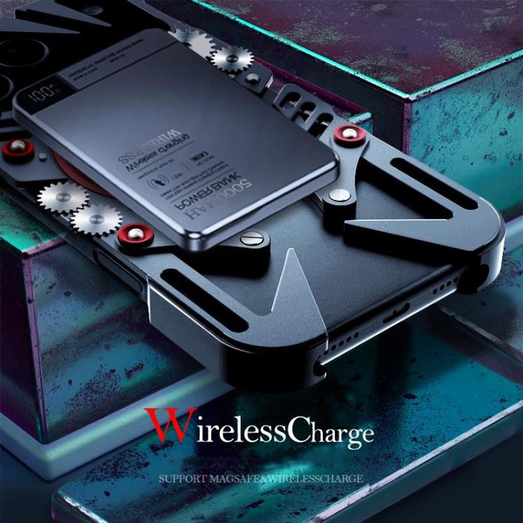 旋轉支架 MagSafe 空心金屬手機殼附掛繩，適用於 iPhone 17e / 16e、iPhone 17 Pro Max、iPhone 17 Pro、iPhone 17、iPhone 16 Pro Max、iPhone 16 Pro、iPhone 16 Plus、iPhone 16