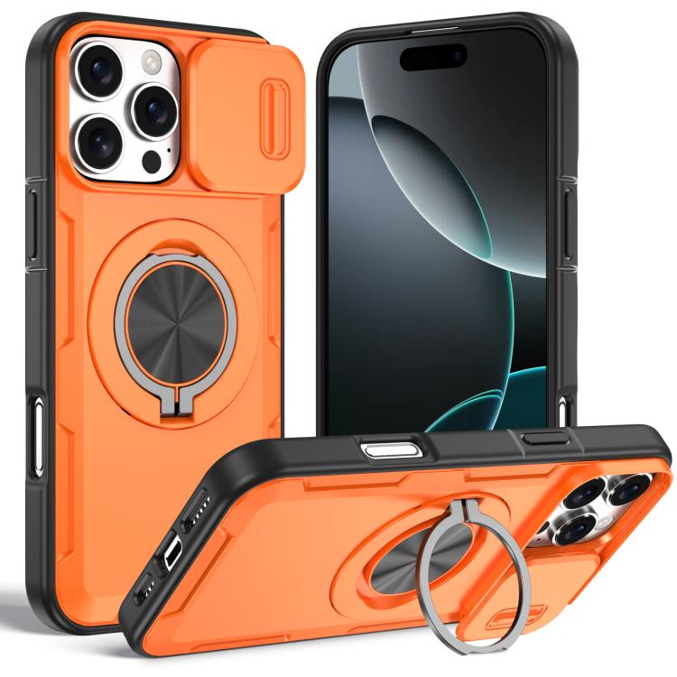 Camshield 旋轉支架 MagSafe 手機殼，適用於 iPhone 17 Pro Max、iPhone 17 Pro、iPhone 16 Pro Max、iPhone 16 Pro、iPhone 16 Plus、iPhone 16、iPhone 15 Pro Max、iPhone 15 Pro