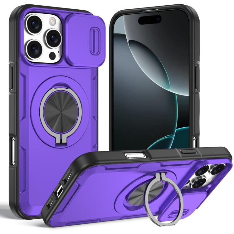 Camshield 旋轉支架 MagSafe 手機殼，適用於 iPhone 17 Pro Max、iPhone 17 Pro、iPhone 16 Pro Max、iPhone 16 Pro、iPhone 16 Plus、iPhone 16、iPhone 15 Pro Max、iPhone 15 Pro