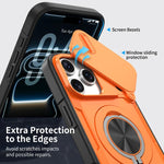 Camshield 旋轉支架 MagSafe 手機殼，適用於 iPhone 17 Pro Max、iPhone 17 Pro、iPhone 16 Pro Max、iPhone 16 Pro、iPhone 16 Plus、iPhone 16、iPhone 15 Pro Max、iPhone 15 Pro