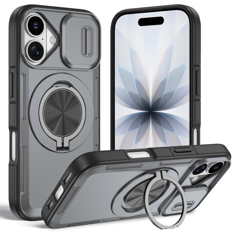 Camshield 旋轉支架 MagSafe 手機殼，適用於 iPhone 17 Pro Max、iPhone 17 Pro、iPhone 16 Pro Max、iPhone 16 Pro、iPhone 16 Plus、iPhone 16、iPhone 15 Pro Max、iPhone 15 Pro