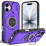 Camshield 旋轉支架 MagSafe 手機殼，適用於 iPhone 17 Pro Max、iPhone 17 Pro、iPhone 16 Pro Max、iPhone 16 Pro、iPhone 16 Plus、iPhone 16、iPhone 15 Pro Max、iPhone 15 Pro