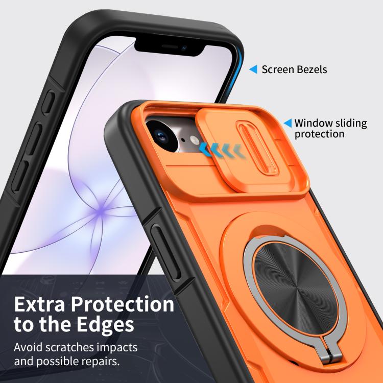 Camshield 旋轉支架 MagSafe 手機殼，適用於 iPhone 17 Pro Max、iPhone 17 Pro、iPhone 16 Pro Max、iPhone 16 Pro、iPhone 16 Plus、iPhone 16、iPhone 15 Pro Max、iPhone 15 Pro