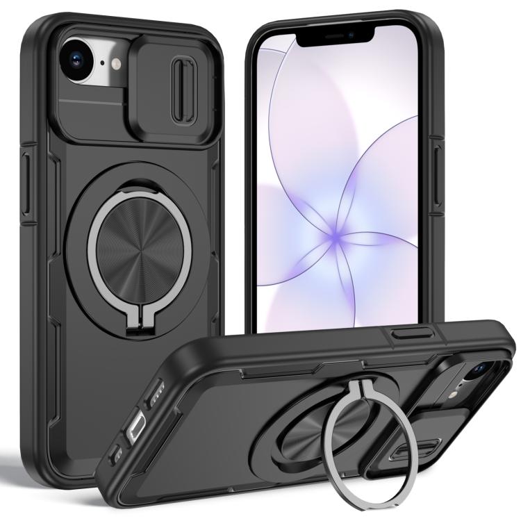 Camshield 旋轉支架 MagSafe 手機殼，適用於 iPhone 17 Pro Max、iPhone 17 Pro、iPhone 16 Pro Max、iPhone 16 Pro、iPhone 16 Plus、iPhone 16、iPhone 15 Pro Max、iPhone 15 Pro