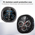 xDfind PC 鏤空半覆蓋錶殼保護套，適用於 Samsung Galaxy Watch8 Classic 46mm，適用於 Samsung Galaxy Watch8 44mm，適用於 Samsung Galaxy Watch8 40mm