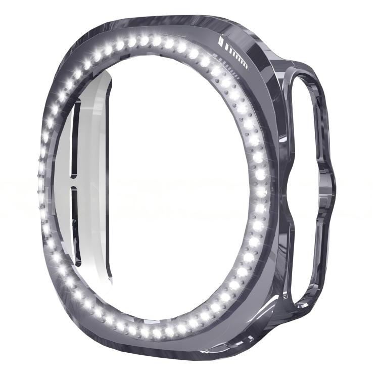 xDfind 單排鑽石鏤空PC錶殼，適用三星 Galaxy Watch Ultra 47mm / Ultra 2025