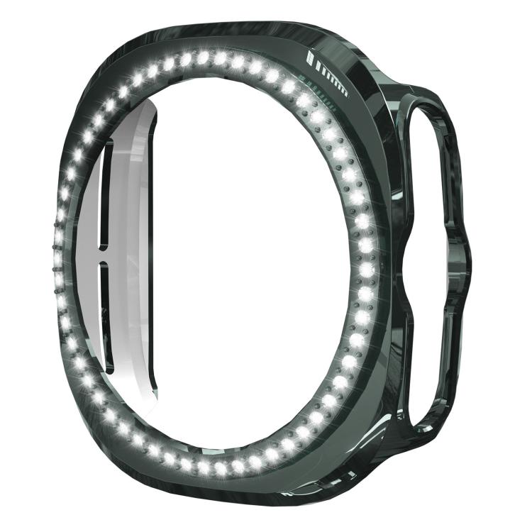 xDfind 單排鑽石鏤空PC錶殼，適用三星 Galaxy Watch Ultra 47mm / Ultra 2025